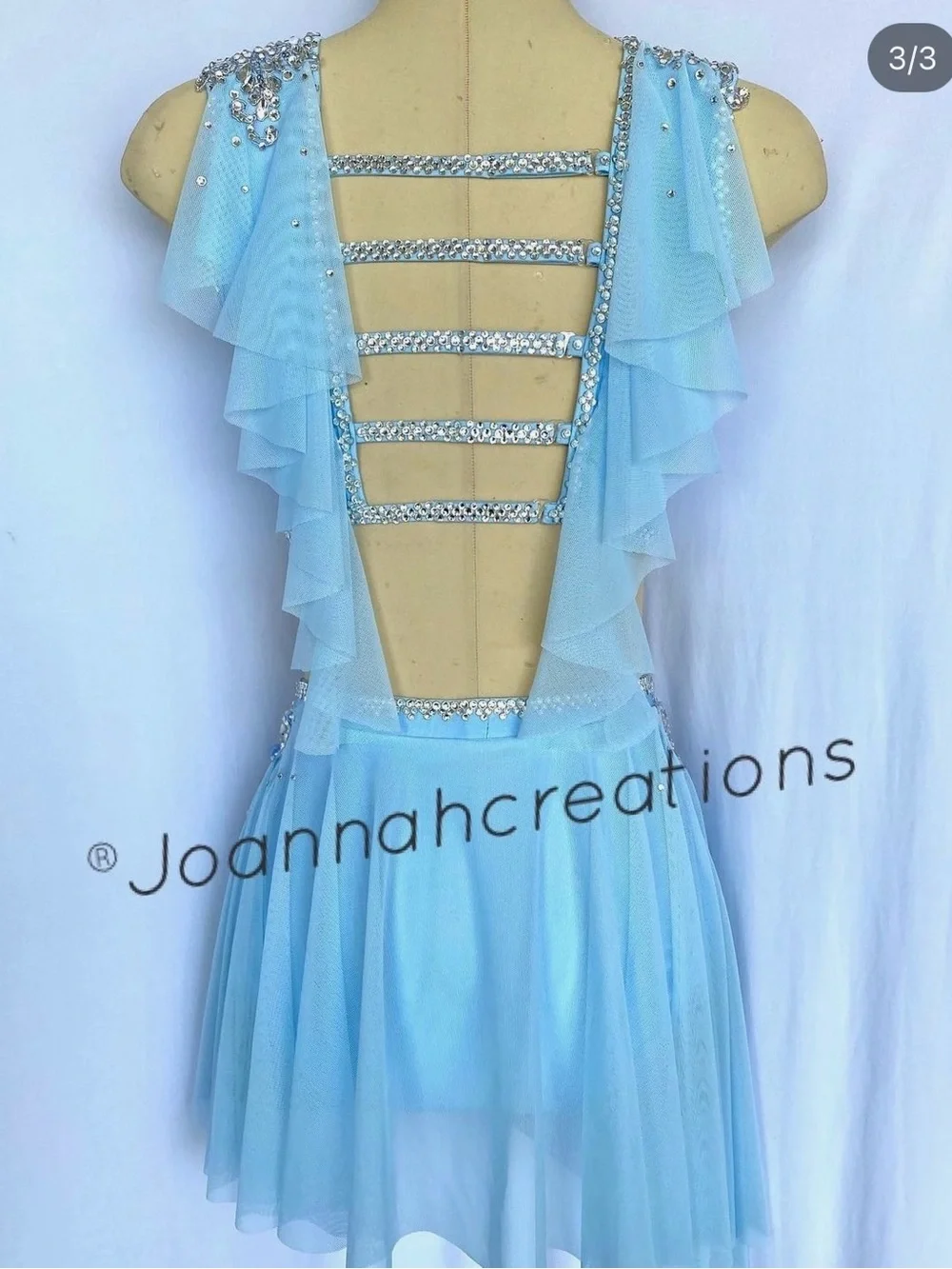 Custom Swarovski Crystal Dance Costume – One of a Kind